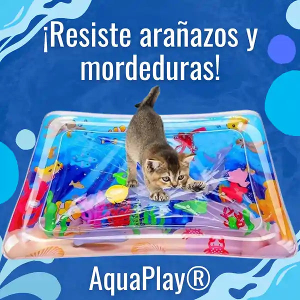🐶AquaPlay®-Tapete Interactivo para mascotas🐾¡Que empiece la diversión!🐱