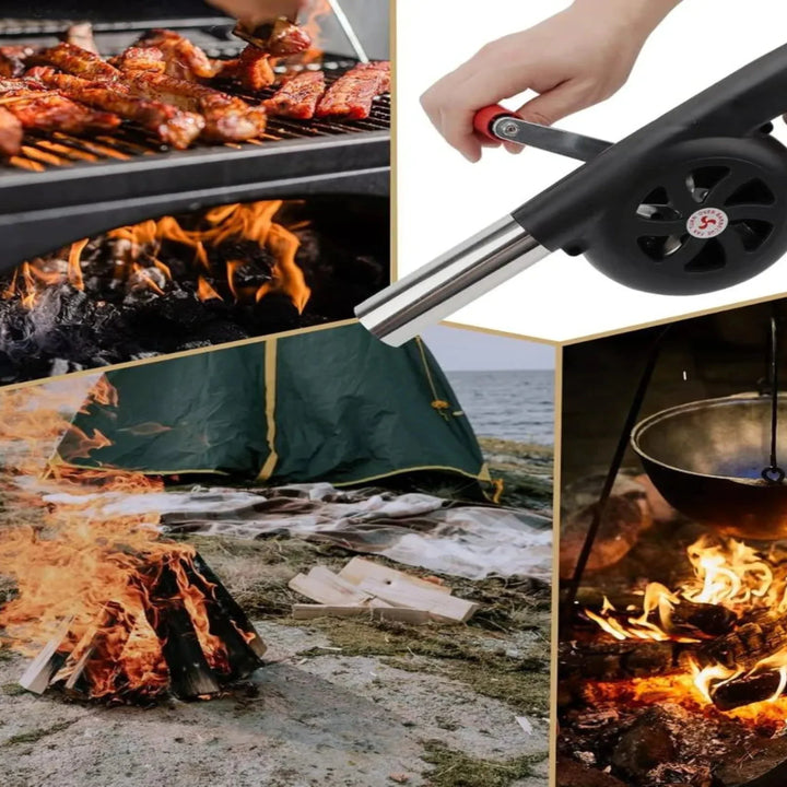 🛑🔥 ¡ATENCIÓN AMANTES DE LA PARRILLA - VENTILADOR DE BARBACOA! 🔥🛑